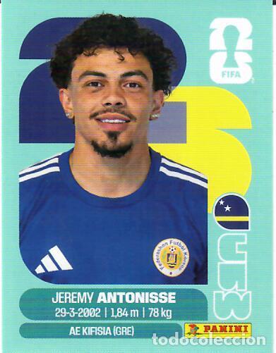 Fu&szlig;ball-Sticker: CROMO PANINI MUNDIAL WORLD CUP 2026 - CUW18 CUW 18 - ANTONISSE - CURA&Ccedil;AO