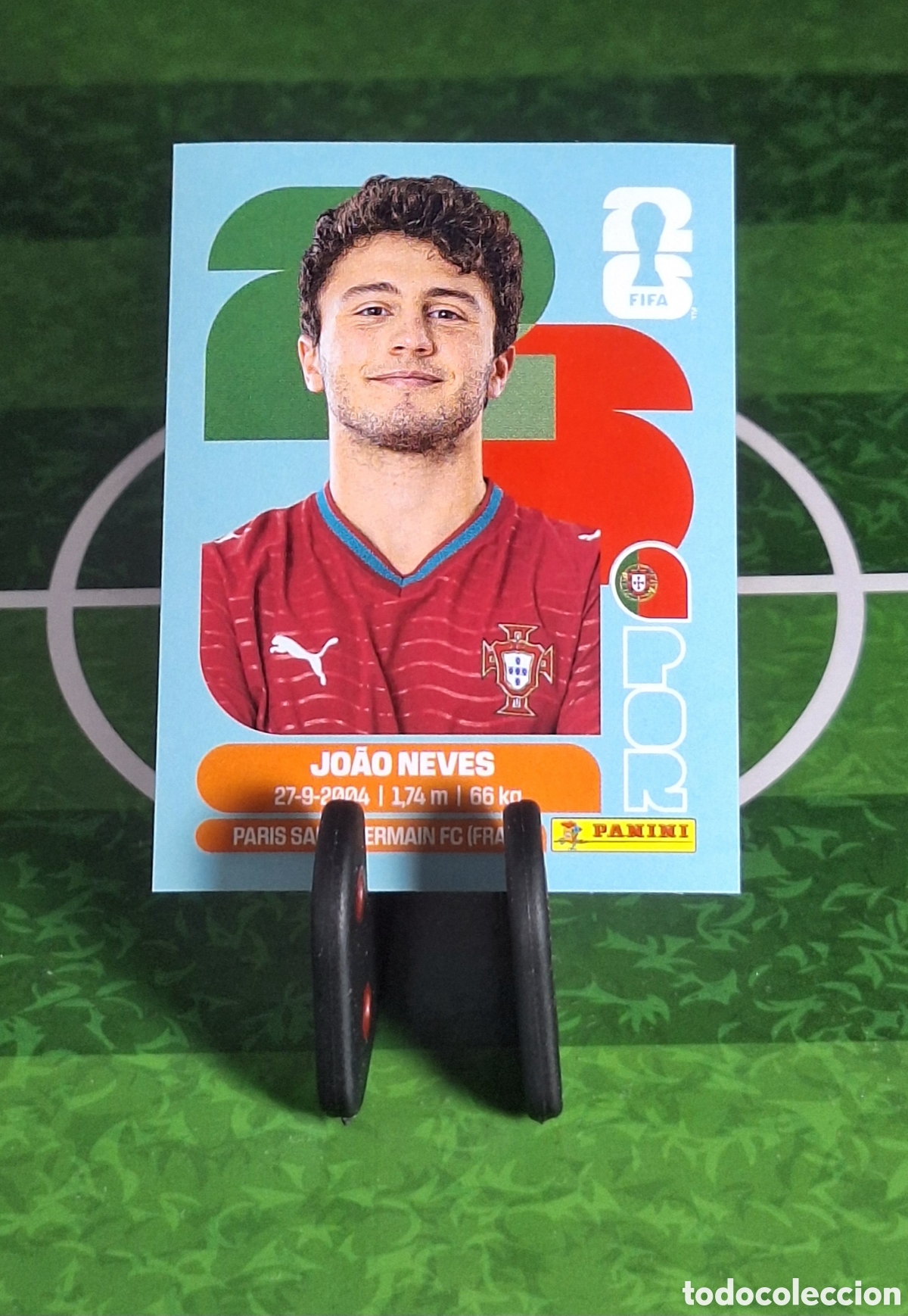 Cromos de f&uacute;tbol: JO&Atilde;O NEVES #POR 14 MUNDIAL 2026