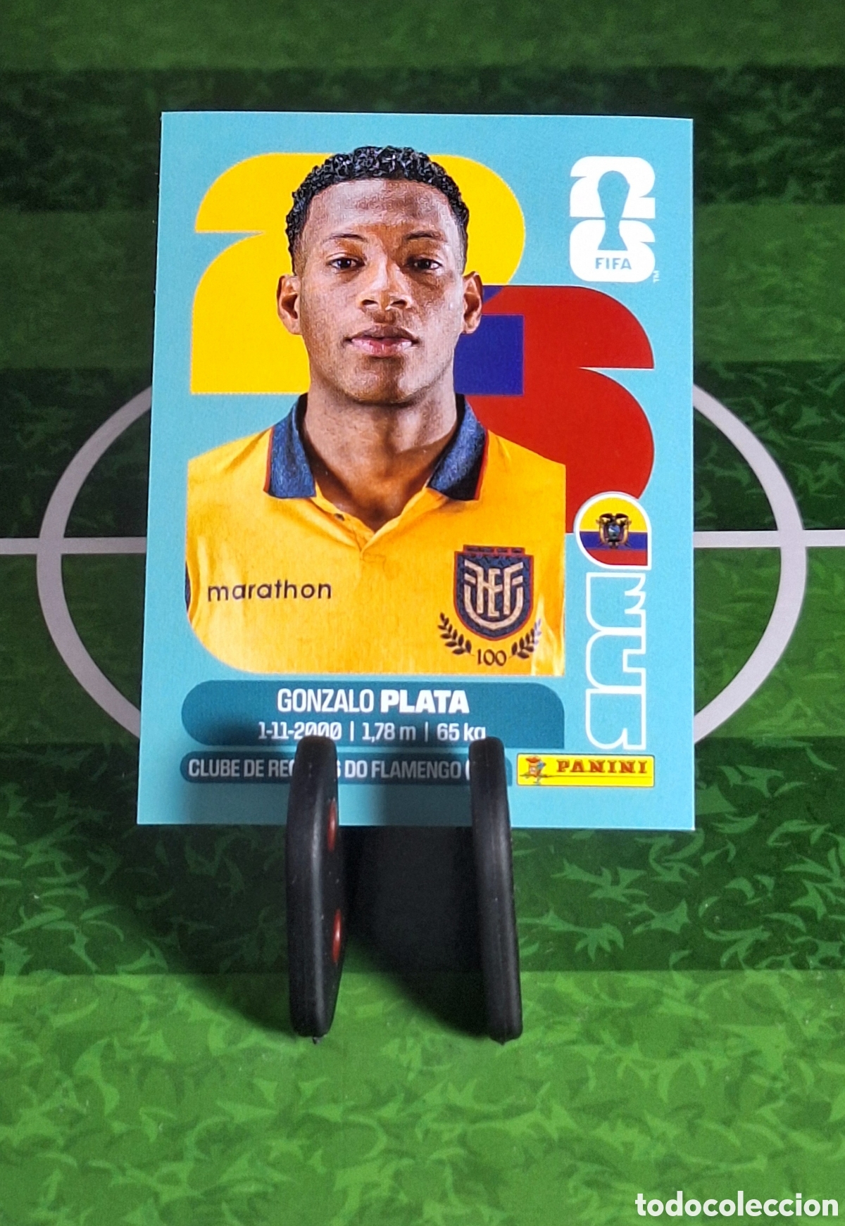 Cromos de f&uacute;tbol: GONZALO PLATA #ECU 16 MUNDIAL 2026