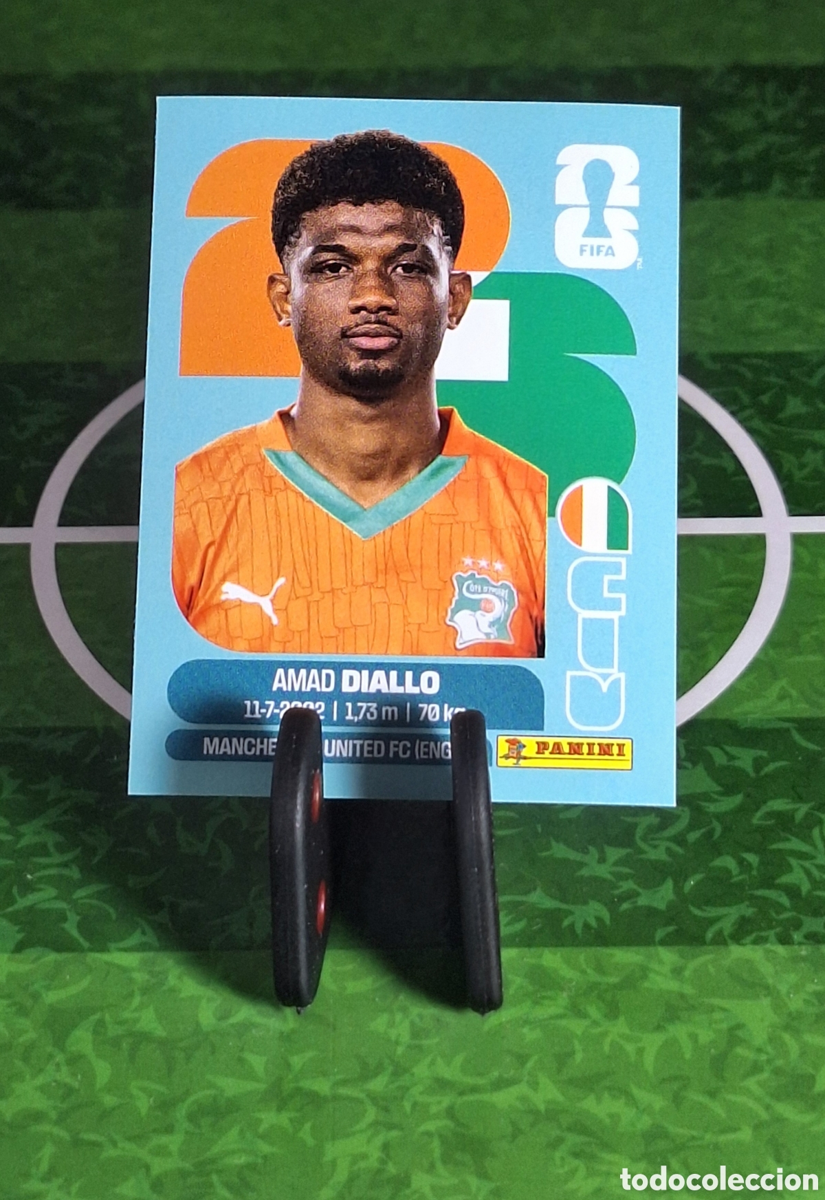 Cromos de f&uacute;tbol: AMAD DIALLO #CIV 15 MUNDIAL 2026