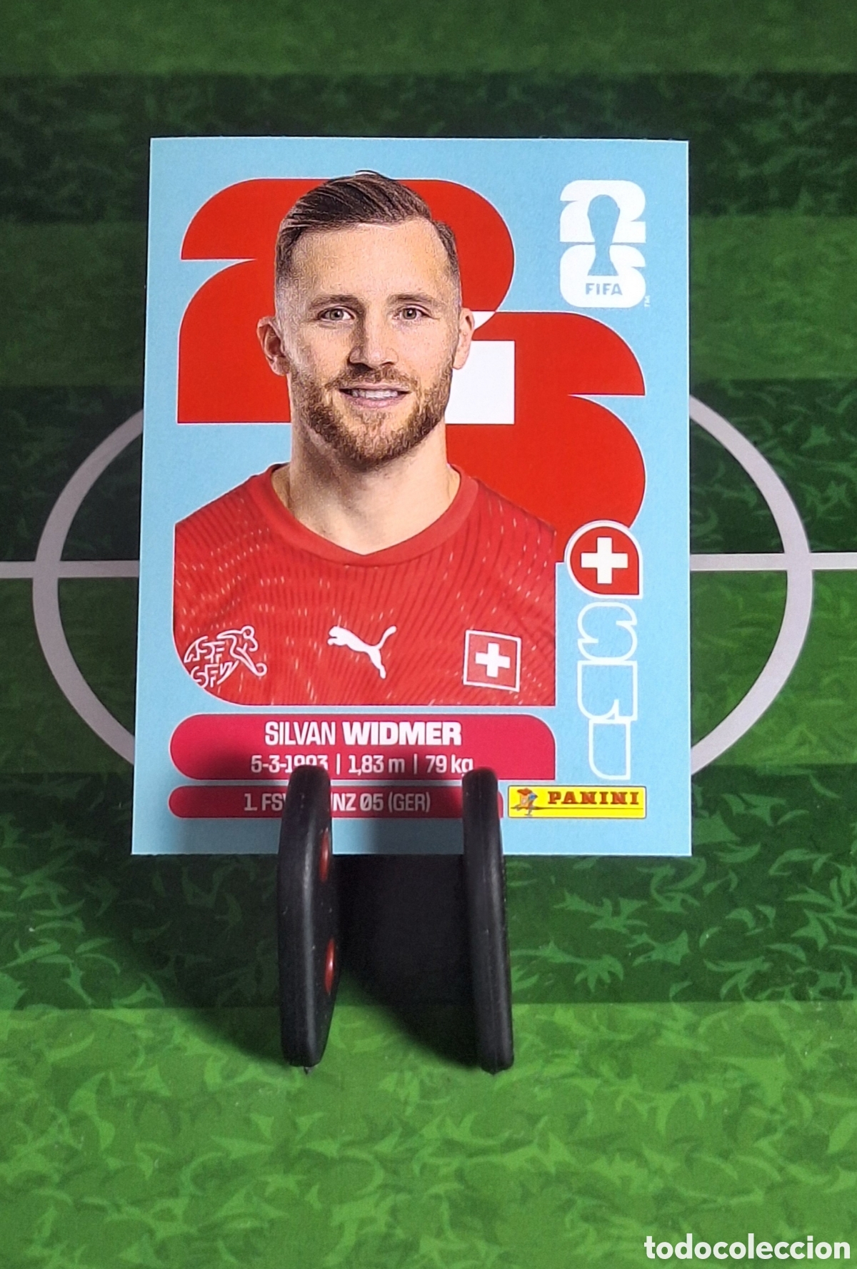 Cromos de f&uacute;tbol: SILVAN WIDMER #SUI 8 MUNDIAL 2026
