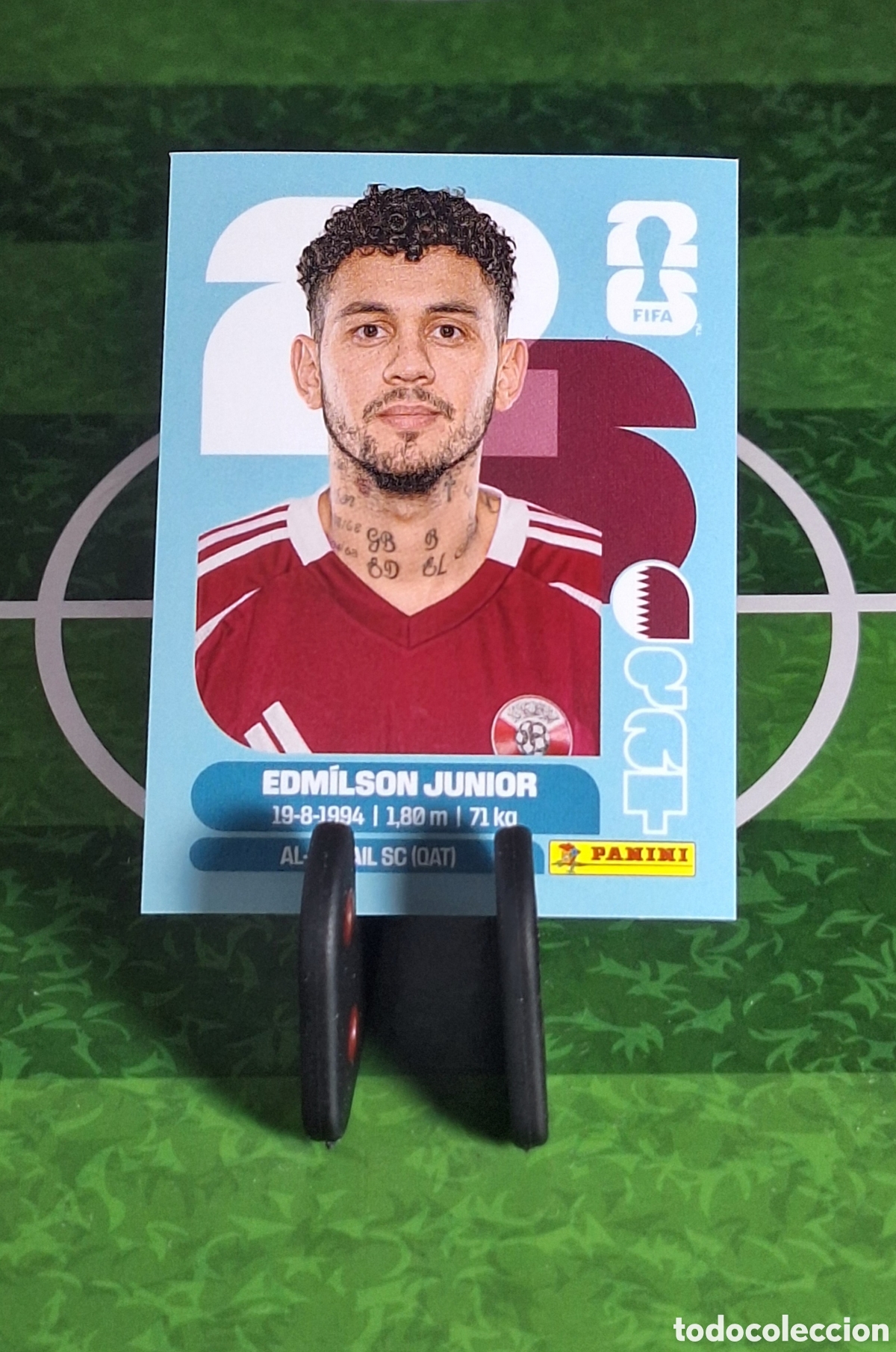 Cromos de f&uacute;tbol: EDM&Iacute;LSON JUNIOR #QAT 17 MUNDIAL 2026