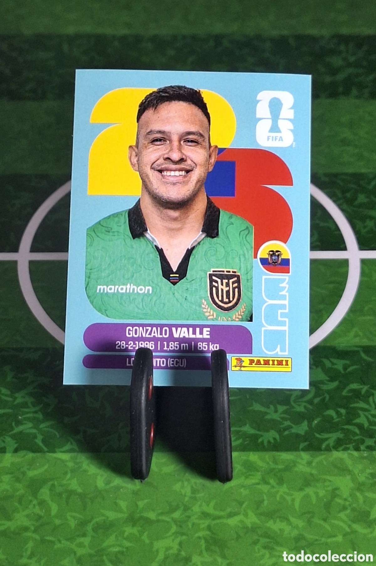 Cromos de f&uacute;tbol: GONZALO VALLE #ECU 3 MUNDIAL 2026