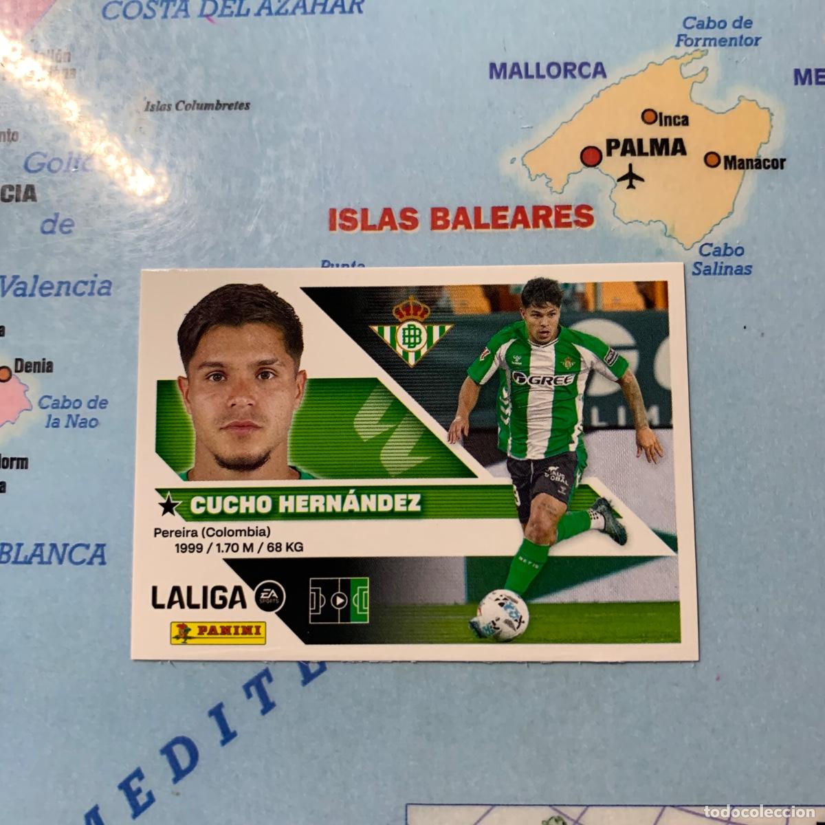 Cromos de f&uacute;tbol: Cucho n&uacute;mero 19 del Betis cromo liga este 26-27 2026-2027
