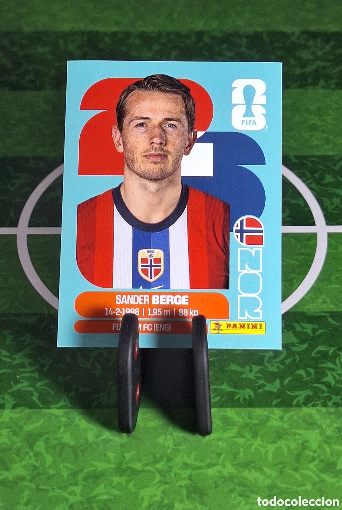 Cromos de f&uacute;tbol: SANDER BERGE #NOR 11 MUNDIAL 2026