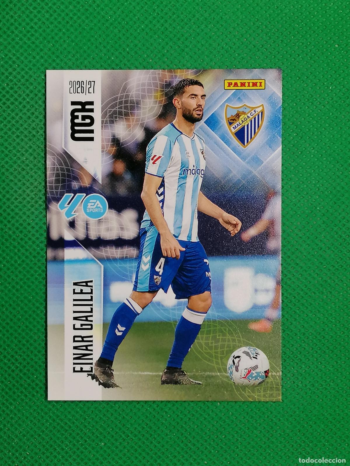 Cromos de f&uacute;tbol: 241 EINAR GALILEA MALAGA ⚽ MEGACRACKS LIGA 2026 2027 26 27 ⚽
