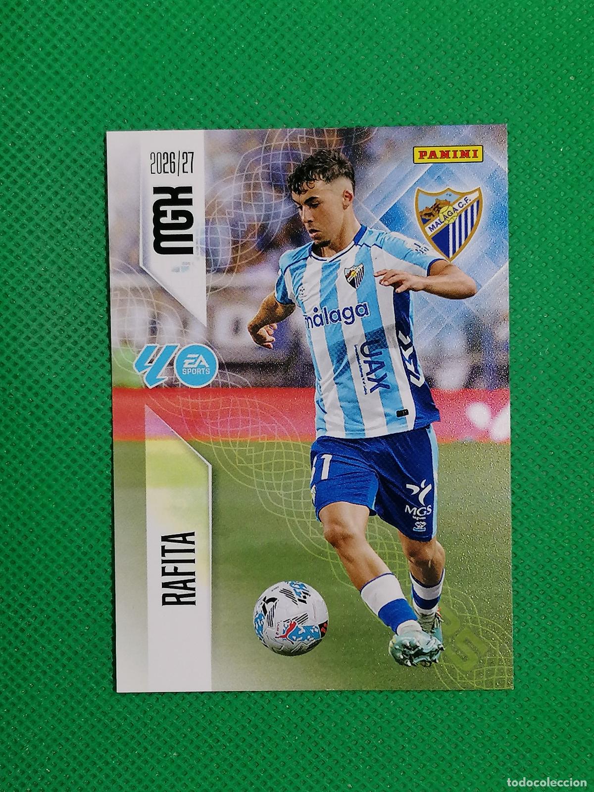 Cromos de f&uacute;tbol: 242 RAFITA MALAGA ⚽ MEGACRACKS LIGA 2026 2027 26 27 ⚽