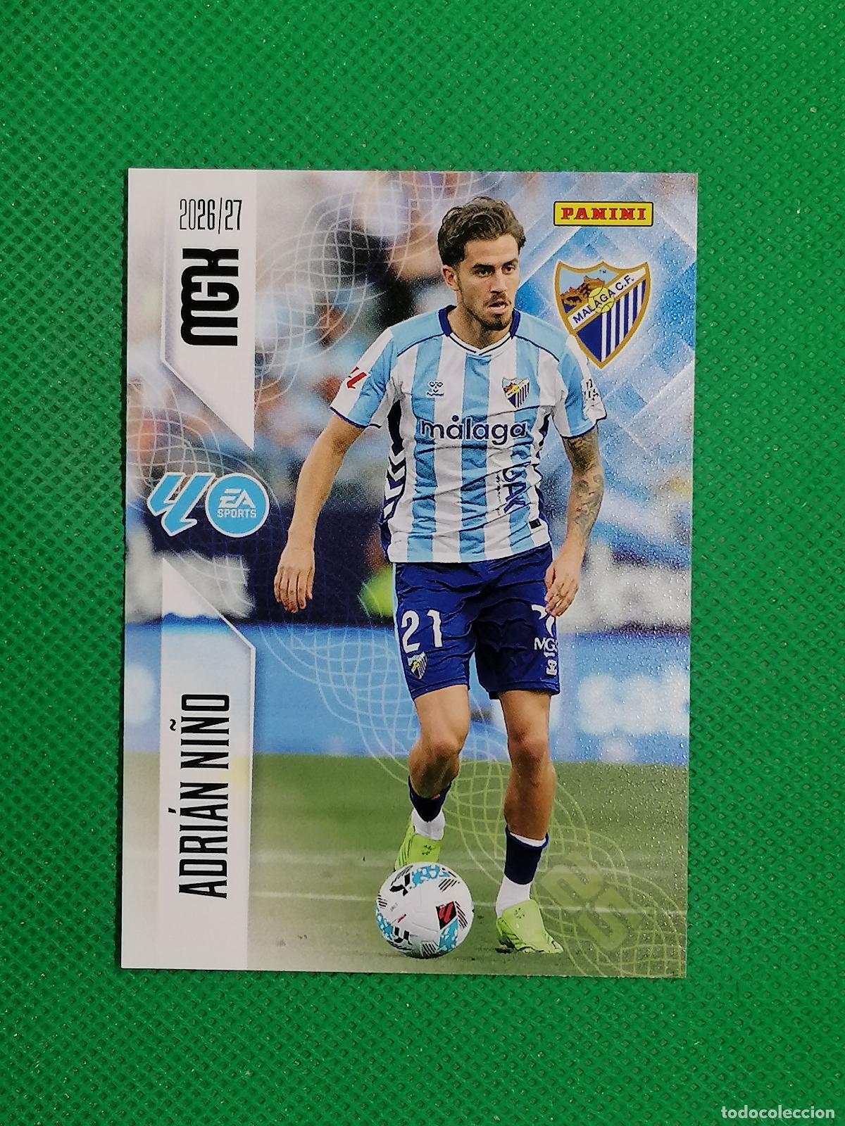 Cromos de f&uacute;tbol: 250 ADRIAN NI&Ntilde;O MALAGA ⚽ MEGACRACKS LIGA 2026 2027 26 27 ⚽