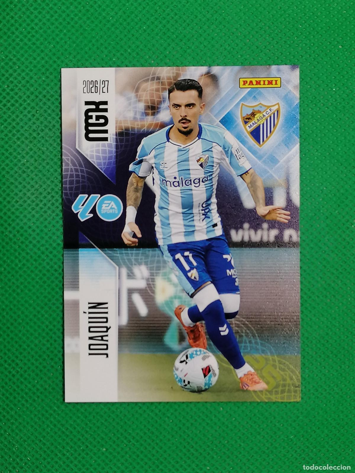 Cromos de f&uacute;tbol: 251 JOAQUIN MALAGA ⚽ MEGACRACKS LIGA 2026 2027 26 27 ⚽