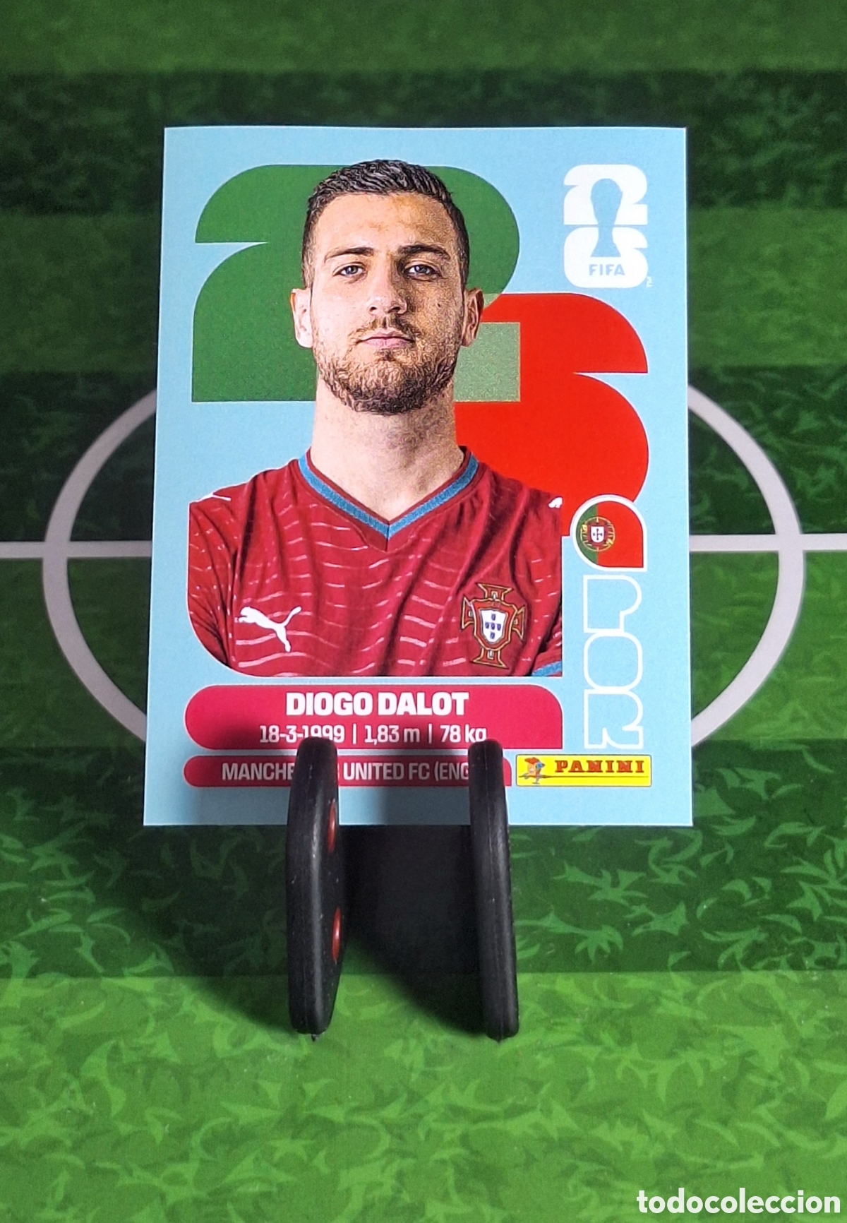 Cromos de f&uacute;tbol: DIOGO DALOT #POR 6 MUNDIAL 2026