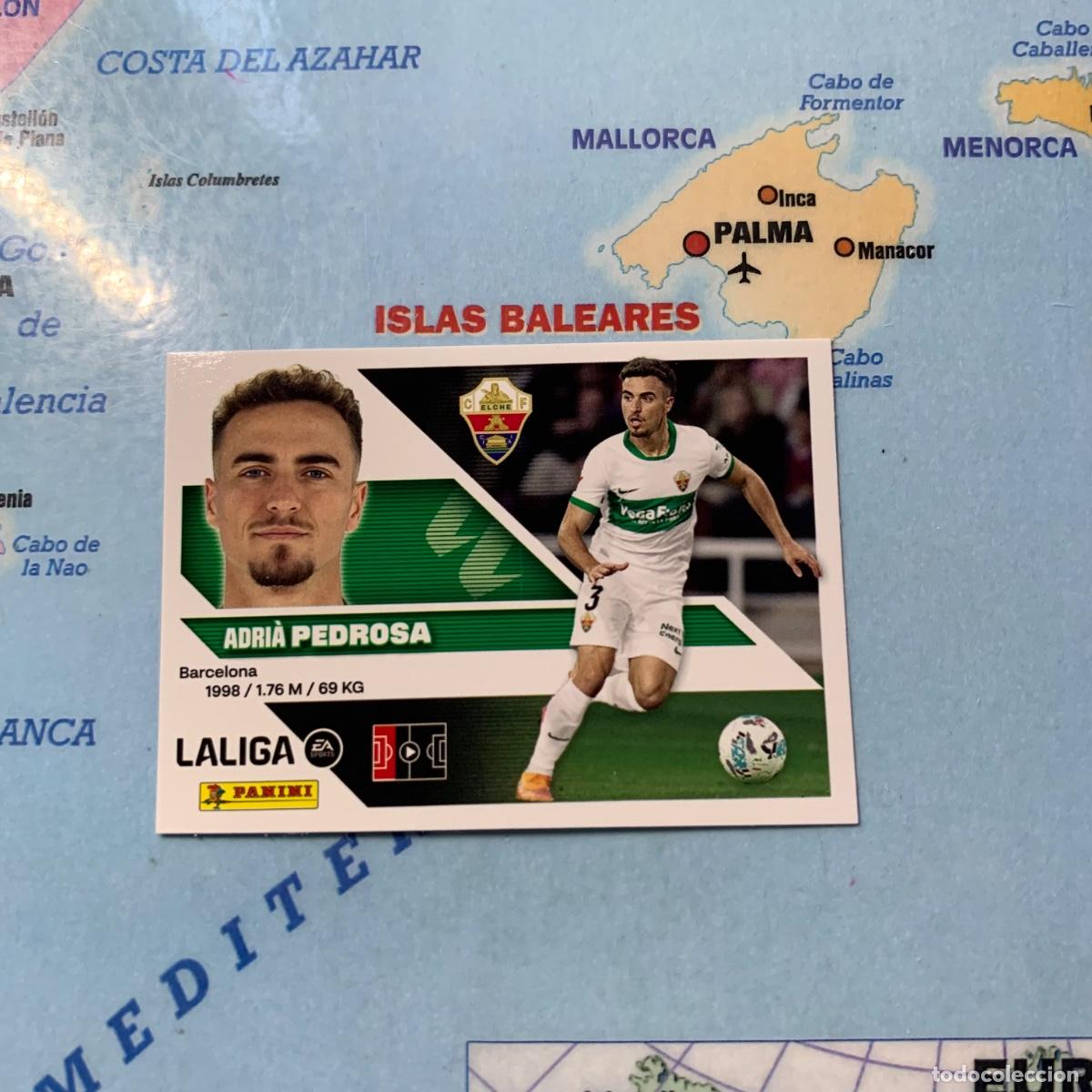 Cromos de f&uacute;tbol: Pedrosa n&uacute;mero 9A del Elche cromo liga este 26-27 2026-2027