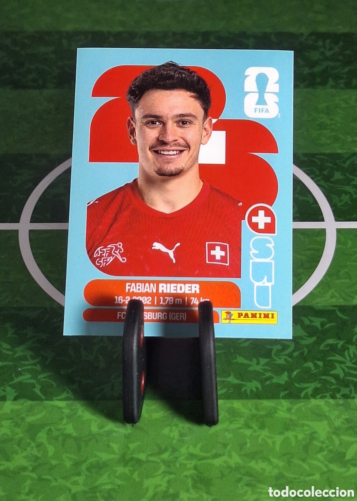 Cromos de f&uacute;tbol: FABIAN RIEDER #SUI 12 MUNDIAL 2026
