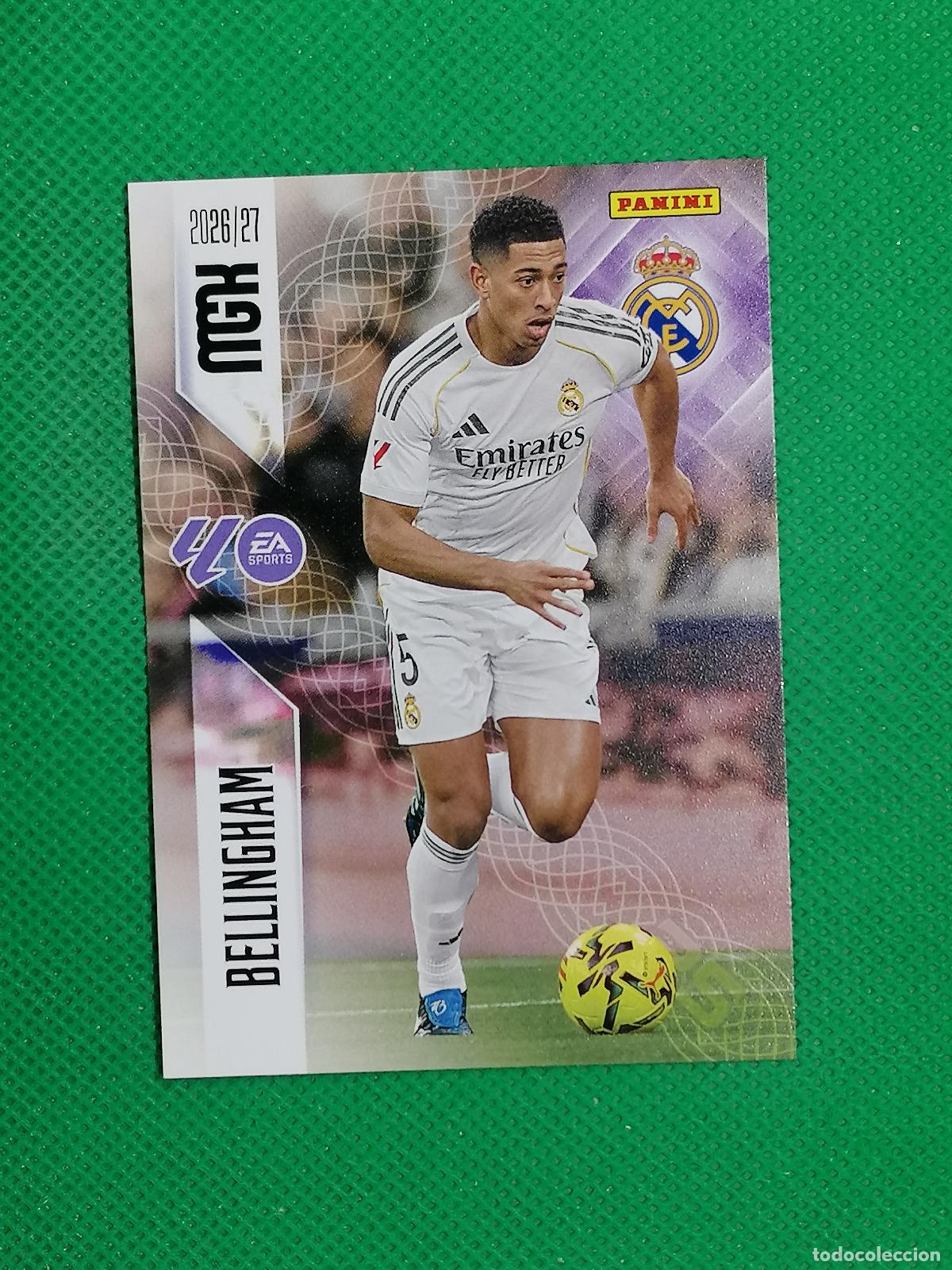 Cromos de f&uacute;tbol: 228 BELLINGHAM REAL MADRID ⚽ MEGACRACKS LIGA 2026 2027 26 27 ⚽