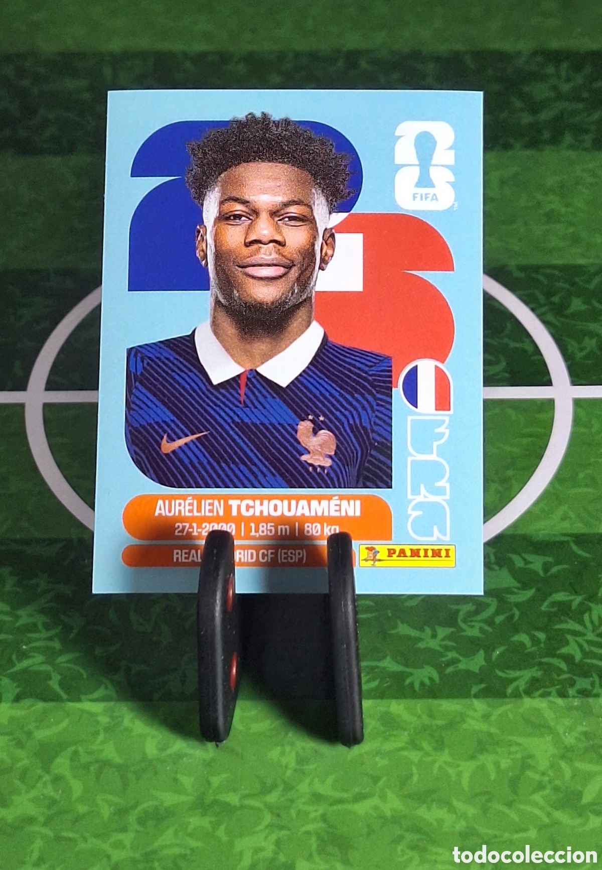 Cromos de Futebol: AUR&Eacute;LIEN TCHOUAM&Eacute;NI #FRA 9 MUNDIAL 2026