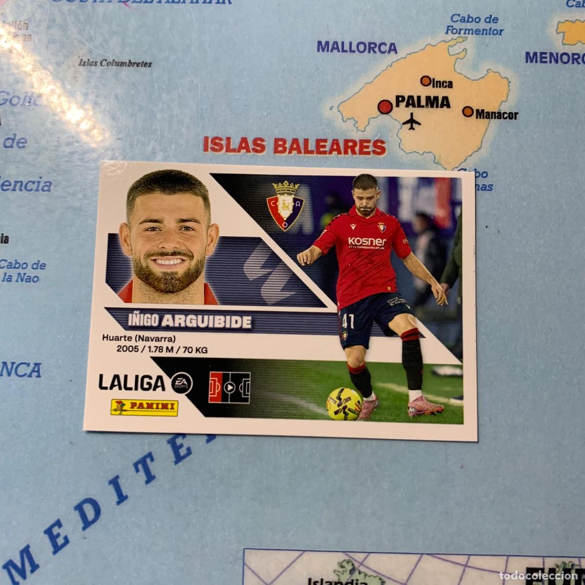 Cromos de Futebol: Arguibide n&uacute;mero 5B de Osasuna cromo liga este 26-27 2026-2027