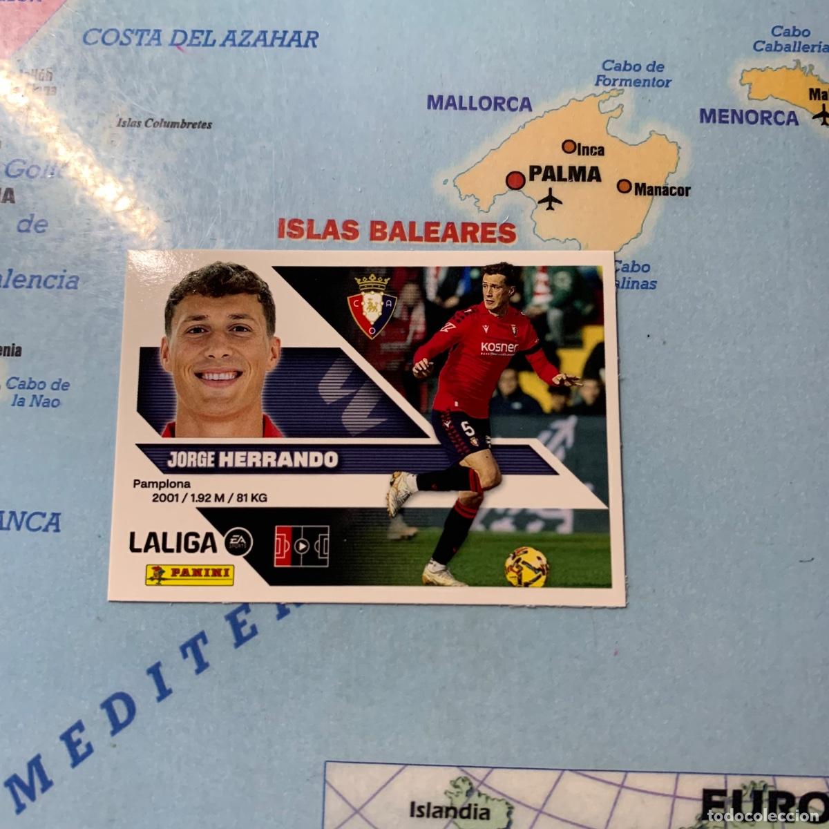 Cromos de Futebol: Herrado n&uacute;mero 7 de Osasuna cromo liga este 26-27 2026-2027