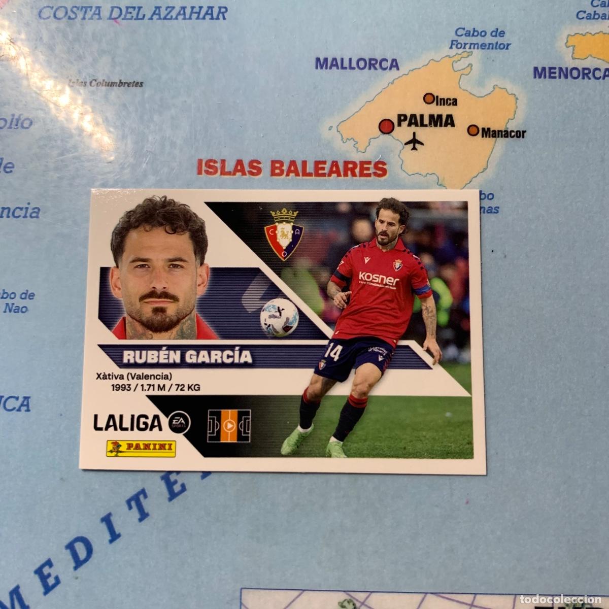 Cromos de f&uacute;tbol: Rub&eacute;n Garc&iacute;a n&uacute;mero 14 de Osasuna cromo liga este 26-27 2026-2027
