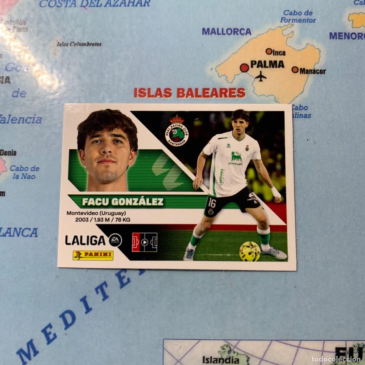Cartes &agrave; collectionner de Football: Facu Gonz&aacute;lez n&uacute;mero 7 del Racing de Santander cromo liga este 26-27 2026-2027
