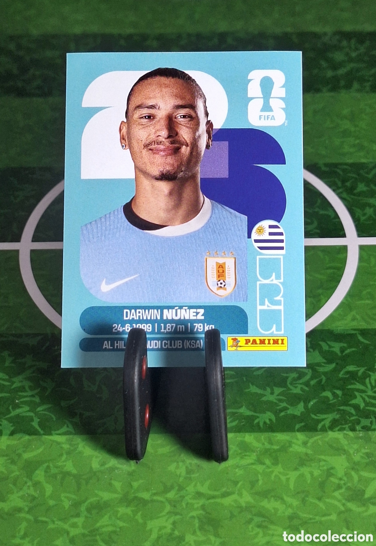 Cromos de f&uacute;tbol: DARWIN N&Uacute;&Ntilde;EZ #URU 17 MUNDIAL 2026