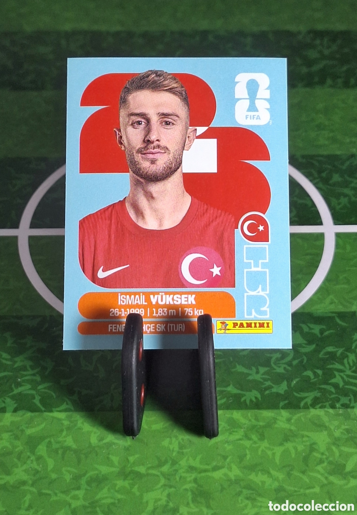 Cartes &agrave; collectionner de Football: İSMAIL Y&Uuml;KSEK #TUR 10 MUNDIAL 2026
