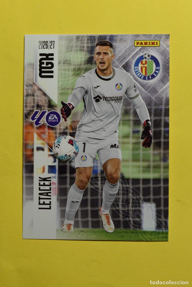 Cromos de Futebol: Cromo La Liga. Megacracks. 2026 2027. 26 27. Letacek. Getafe. N. &ordm; 183. Panini