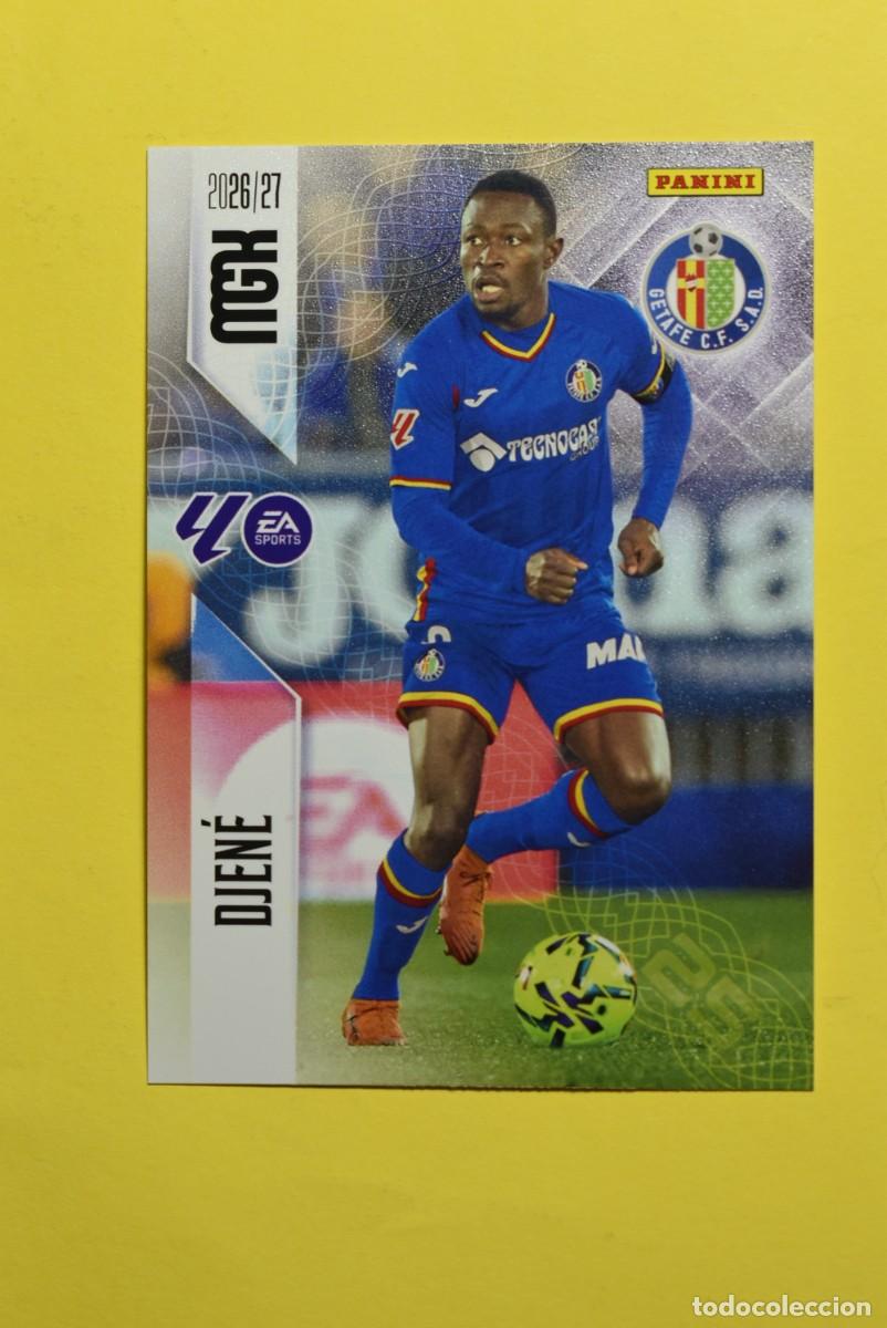 Cromos de Futebol: Cromo La Liga. Megacracks. 2026 2027. 26 27. Djen&eacute;. Getafe. N. &ordm; 185. Panini