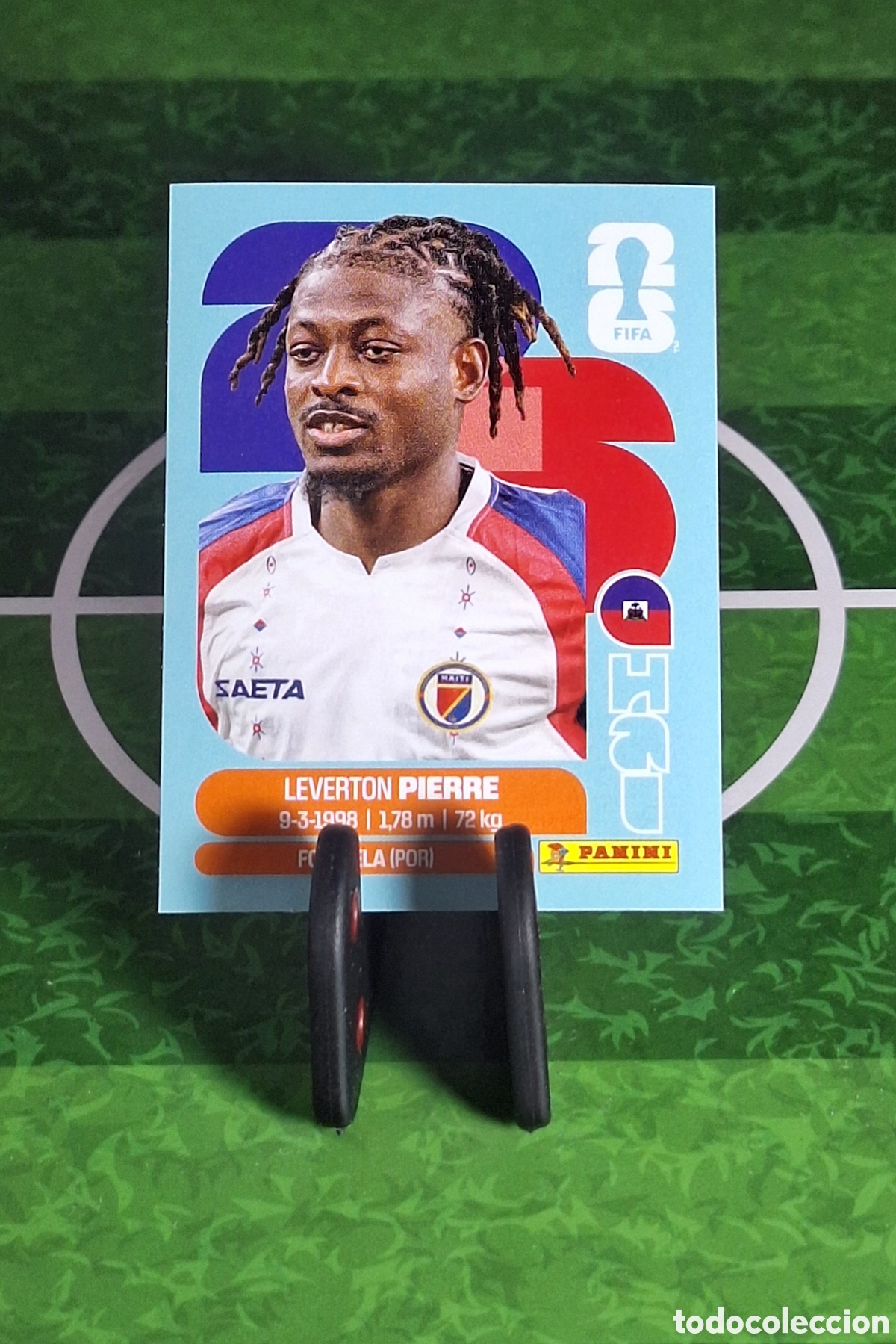 Cromos de f&uacute;tbol: LEVERTON PIERRE #HAI 10 MUNDIAL 2026