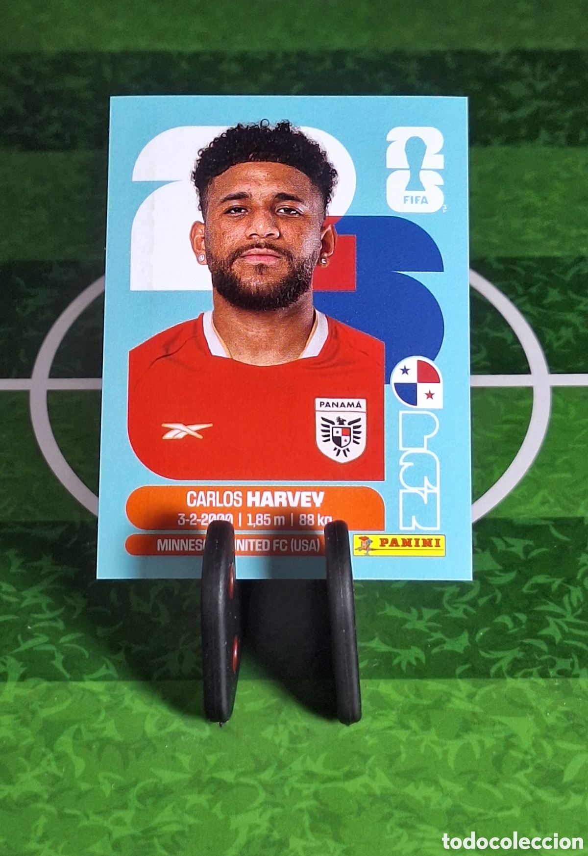 Cromos de f&uacute;tbol: CARLOS HARVEY #PAN 15 MUNDIAL 2026