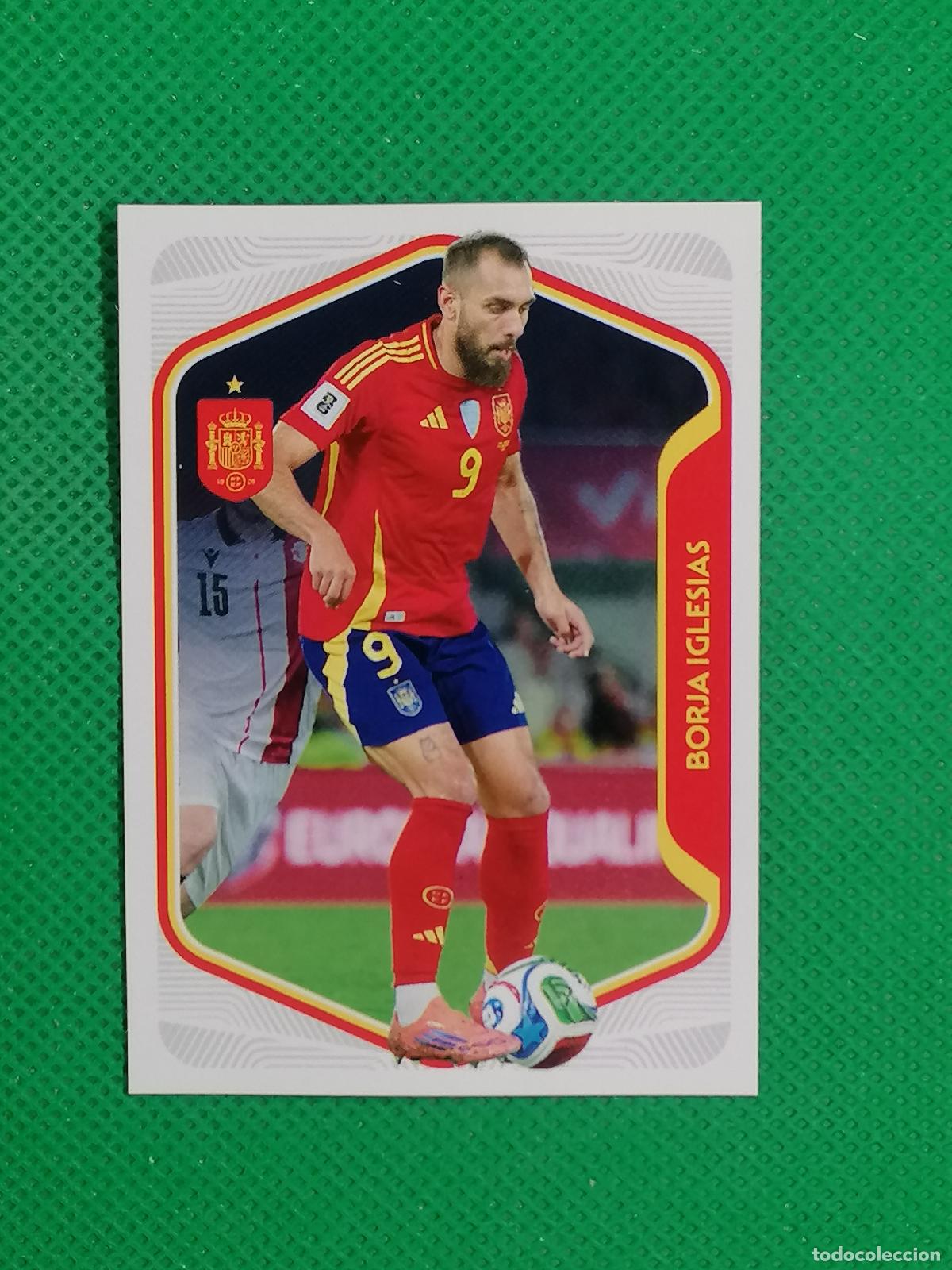 Figurine di Calcio: 56 BORJA IGLESIAS ⚽ PANINI SELECCION ESPA&Ntilde;OLA ESPA&Ntilde;A SPAIN CARREFOUR 26 2026 ⚽