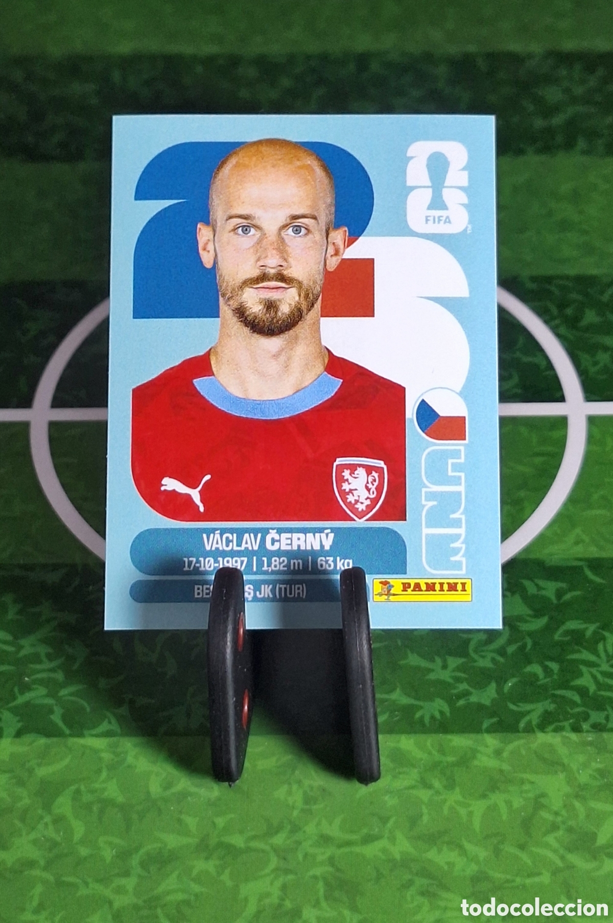 Figurine di Calcio: V&Aacute;CLAV ČERN&Yacute; #CZE 18 MUNDIAL 2026