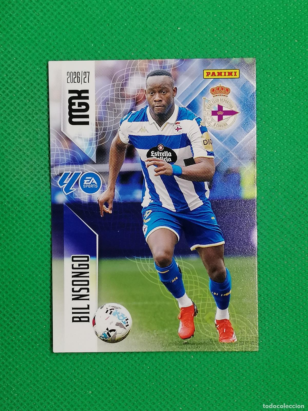 Cromos de f&uacute;tbol: 144 BIL NSONGO DEPORTIVO DE LA CORU&Ntilde;A ⚽ MEGACRACKS LIGA 2026 2027 26 27 ⚽