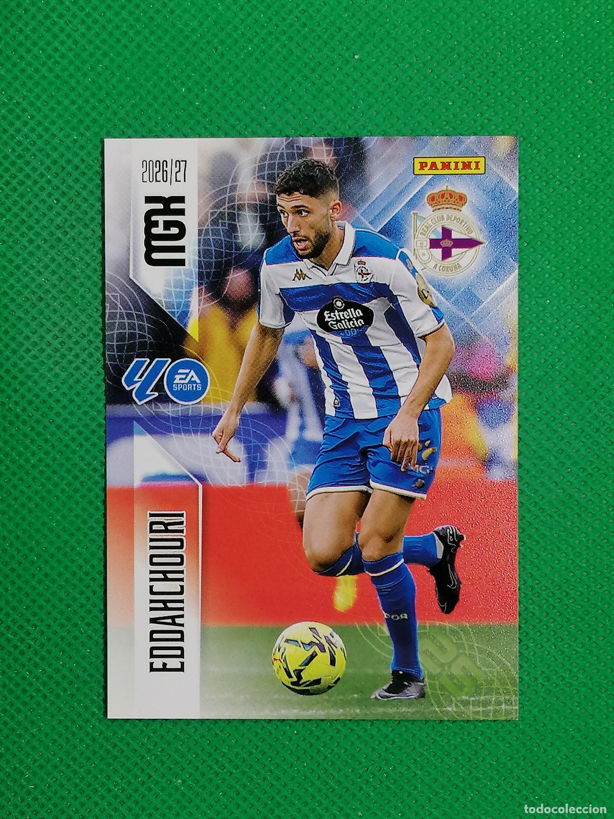 Cromos de f&uacute;tbol: 143 EDDAHCHOURI DEPORTIVO DE LA CORU&Ntilde;A ⚽ MEGACRACKS LIGA 2026 2027 26 27 ⚽