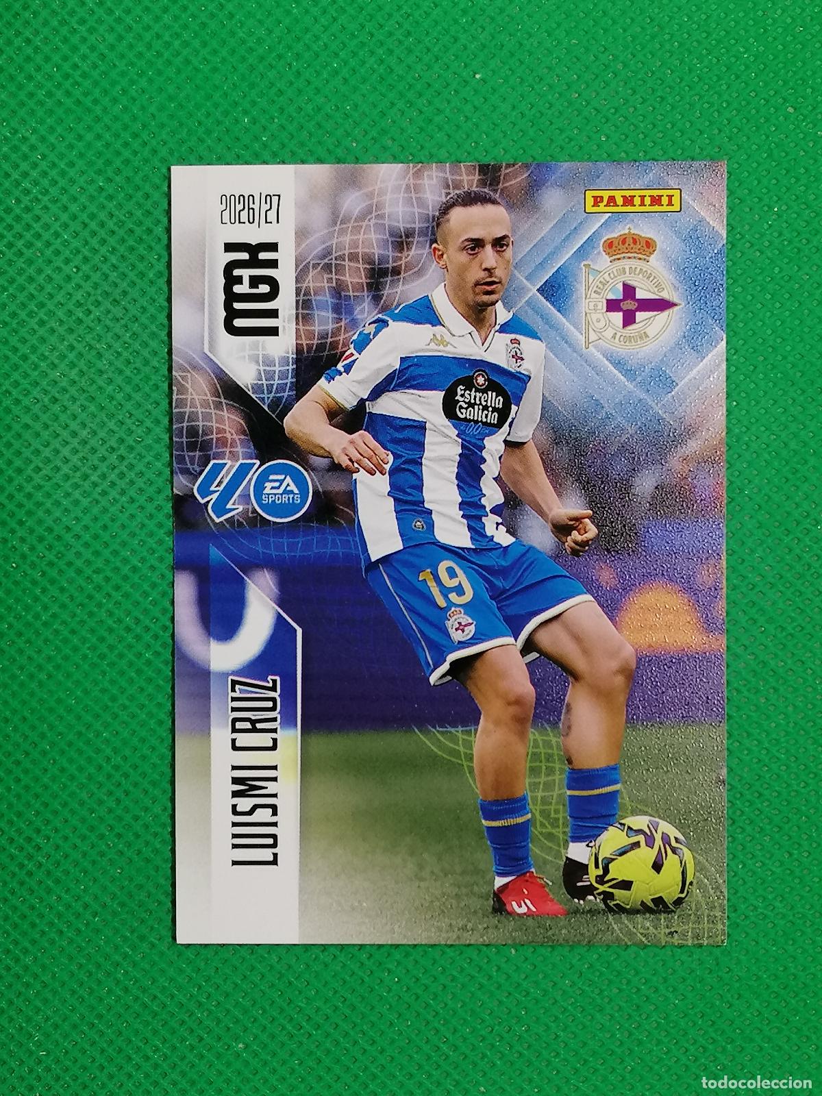 Cromos de f&uacute;tbol: 140 LUISMI CRUZ DEPORTIVO DE LA CORU&Ntilde;A ⚽ MEGACRACKS LIGA 2026 2027 26 27 ⚽