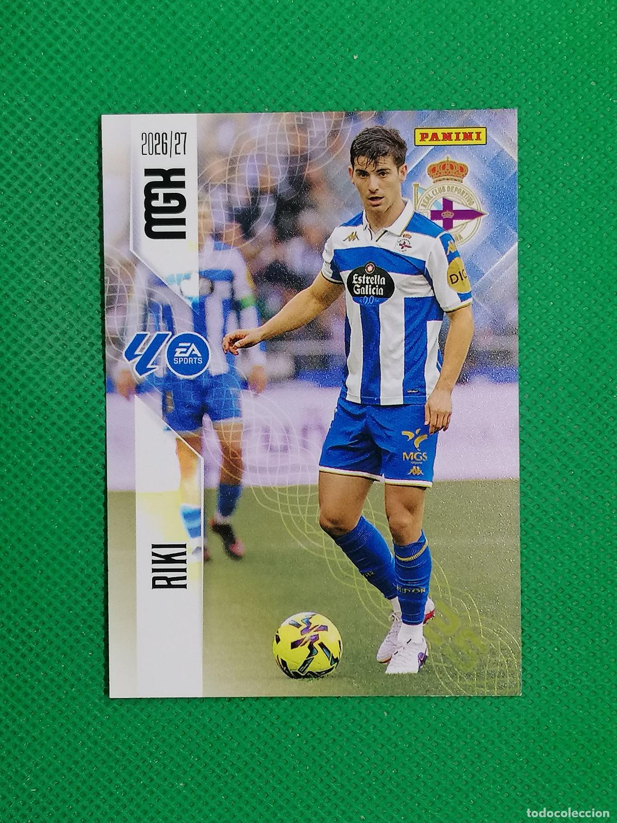 Cromos de f&uacute;tbol: 137 RIKI DEPORTIVO DE LA CORU&Ntilde;A ⚽ MEGACRACKS LIGA 2026 2027 26 27 ⚽