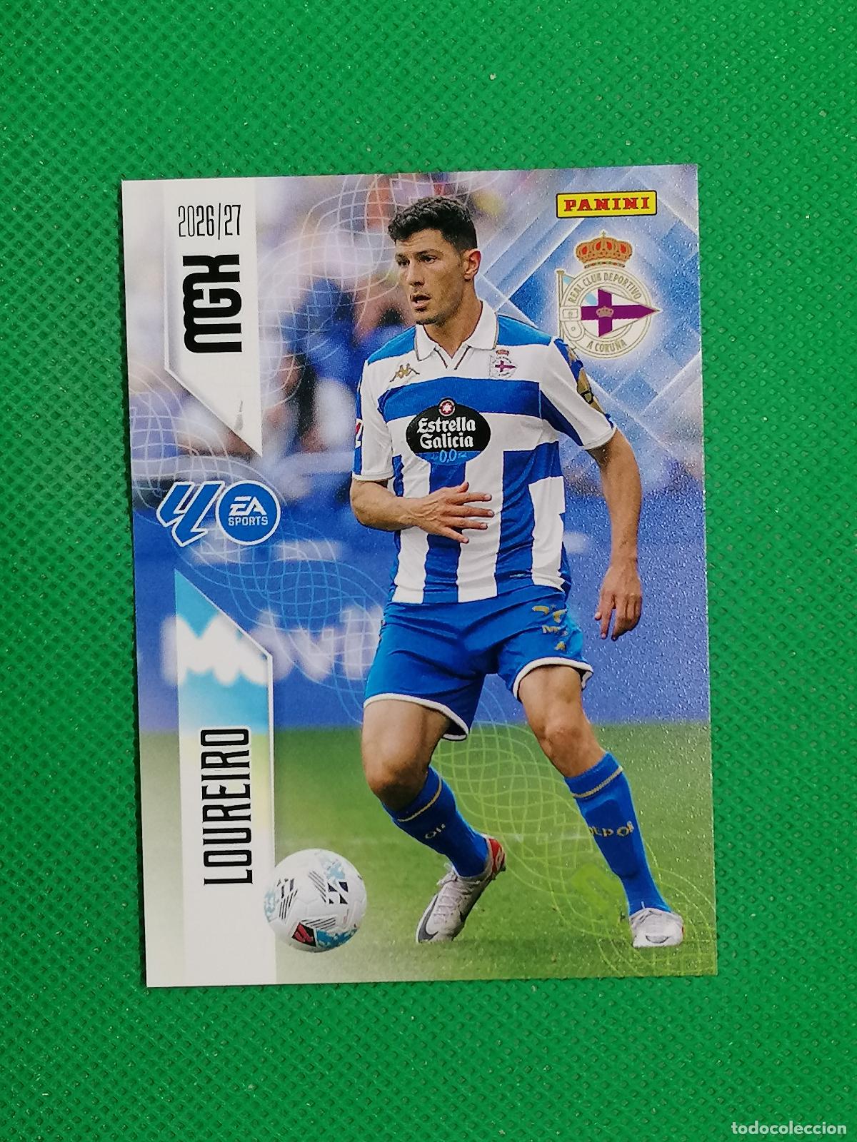 Cromos de f&uacute;tbol: 131 LOUREIRO DEPORTIVO DE LA CORU&Ntilde;A ⚽ MEGACRACKS LIGA 2026 2027 26 27 ⚽