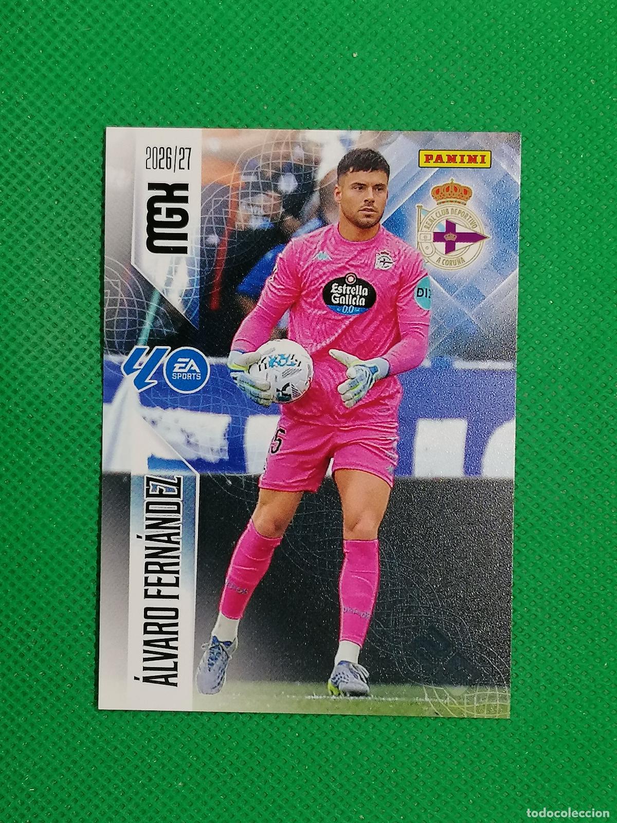 Cromos de f&uacute;tbol: 128 ALVARO FERNANDEZ DEPORTIVO DE LA CORU&Ntilde;A ⚽ MEGACRACKS LIGA 2026 2027 26 27 ⚽