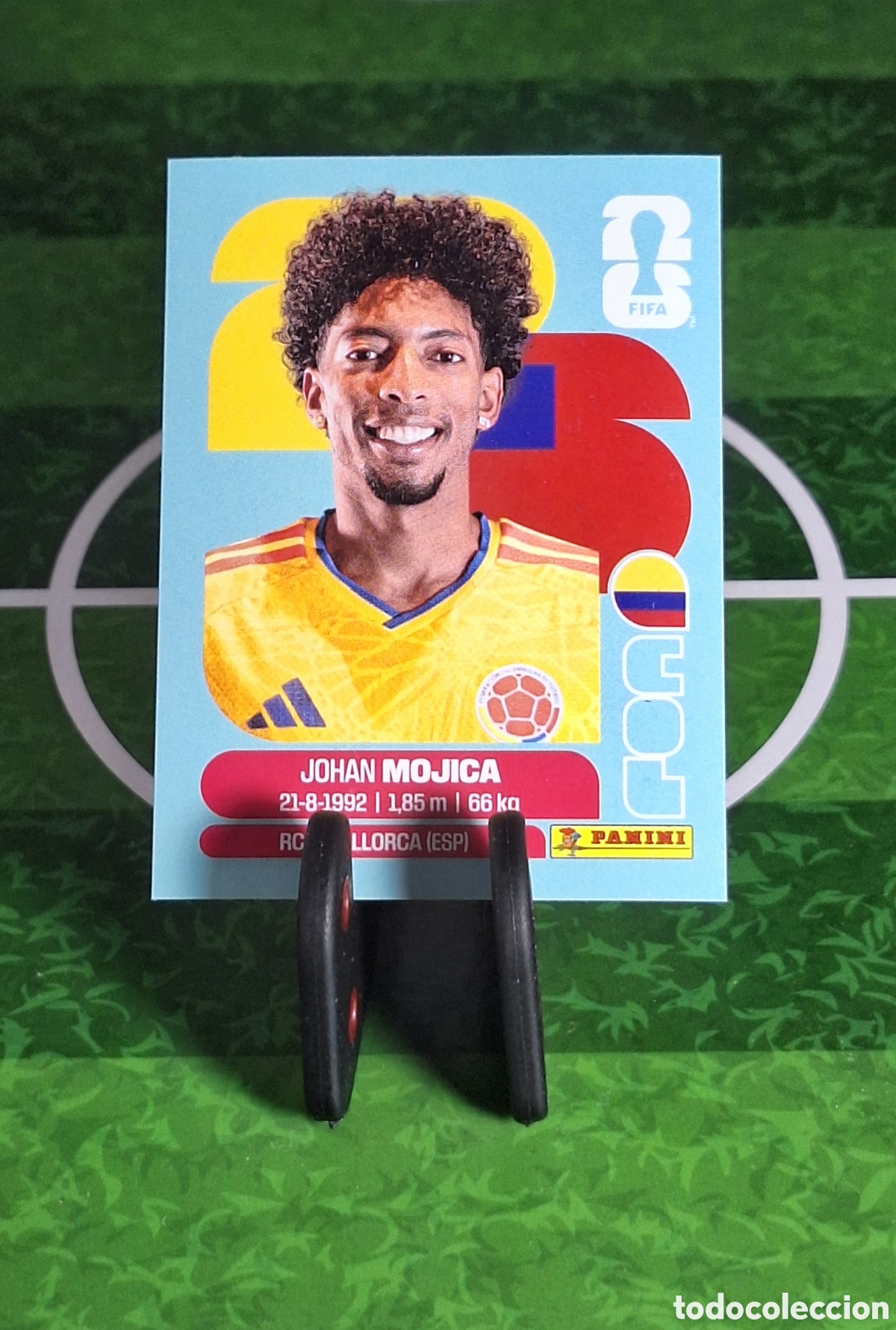 Fu&szlig;ball-Sticker: JOHAN MOJICA #COL 7 MUNDIAL 2026