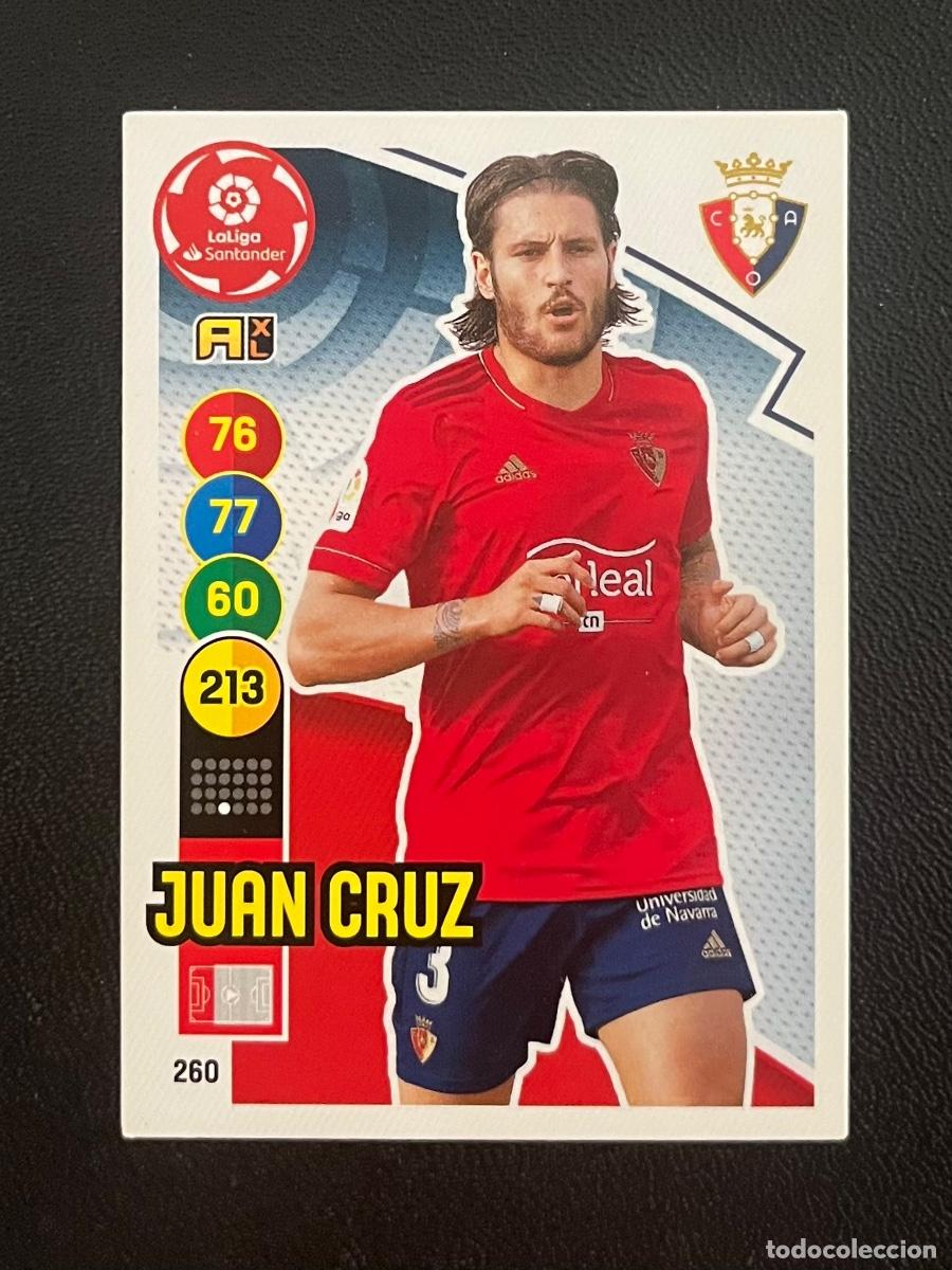 Figurine di Calcio: 260 JUAN CRUZ CA OSASUNA ADRENALYN 2020 2021 PANINI CROMO LA LIGA 20 21