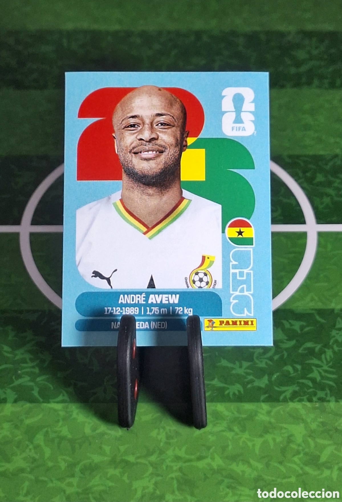 Cromos de f&uacute;tbol: ANDR&Eacute; AYEW #GHA 17 MUNDIAL 2026