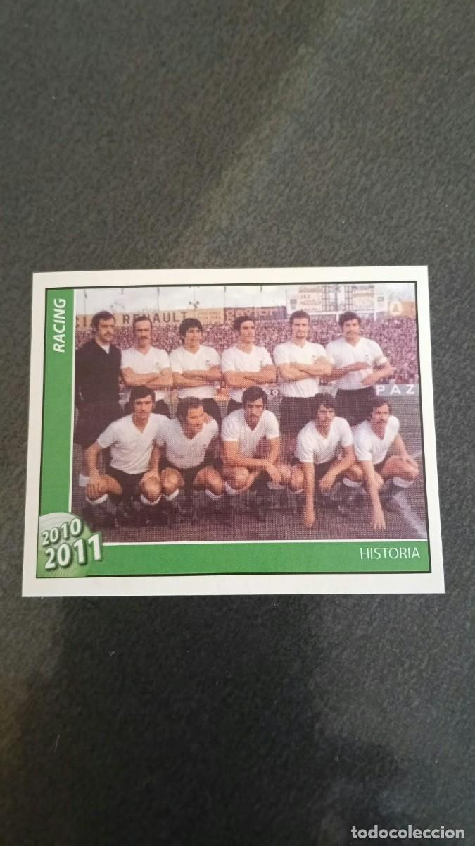 Cromos de f&uacute;tbol: Footprint 2010 2011 Oficial Racing De Santander 14 Historia