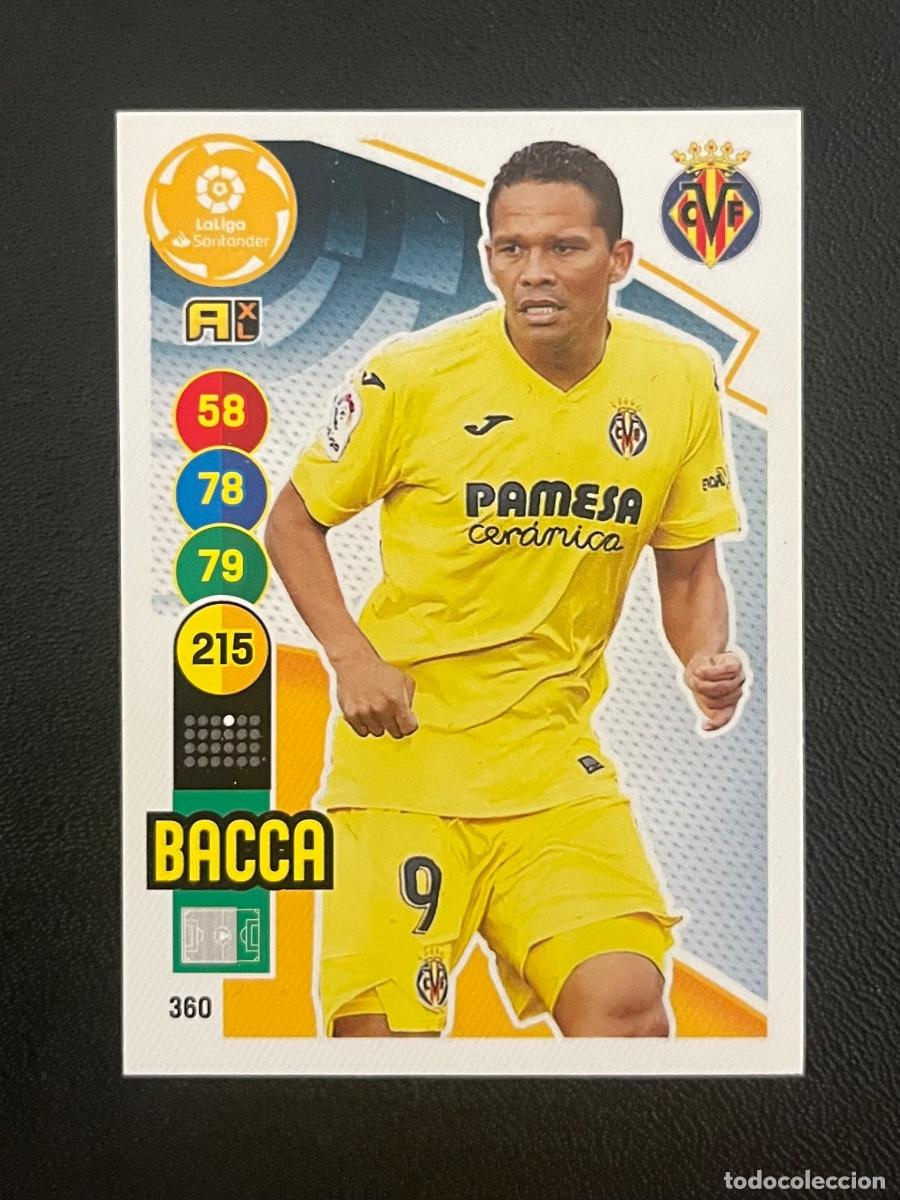Cromos de f&uacute;tbol: 360 BACCA VILLARREAL CF ADRENALYN 2020 2021 PANINI CROMO LA LIGA 20 21