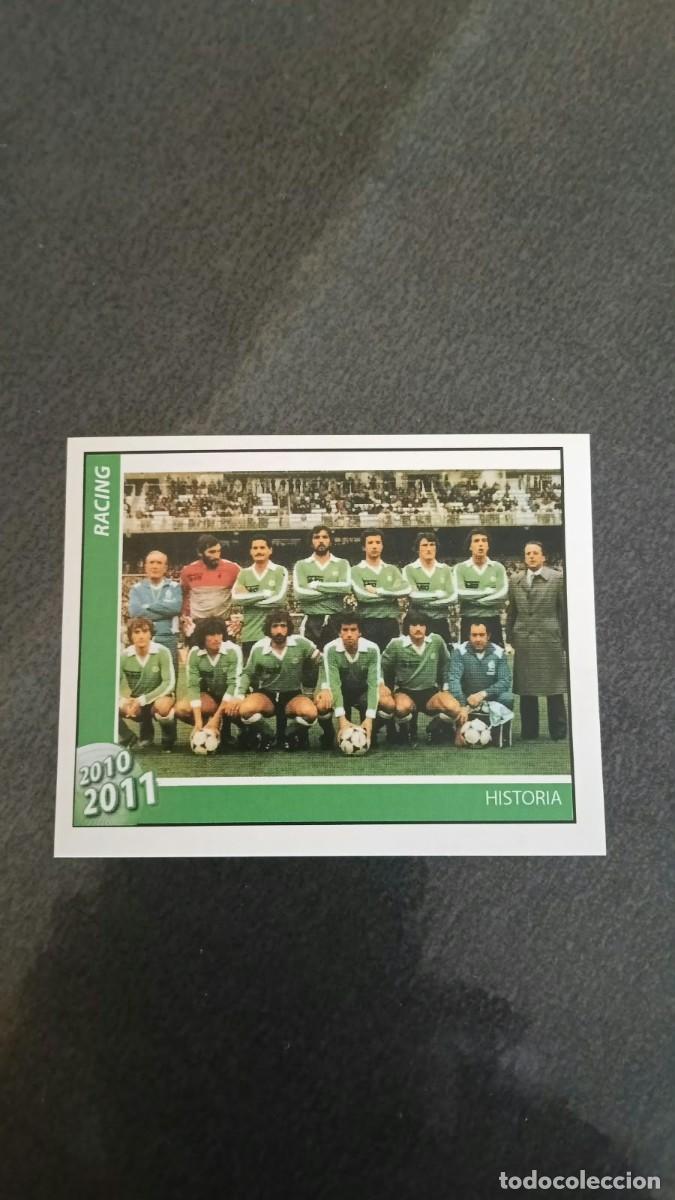Cromos de f&uacute;tbol: Footprint 2010 2011 Oficial Racing De Santander 15 Historia