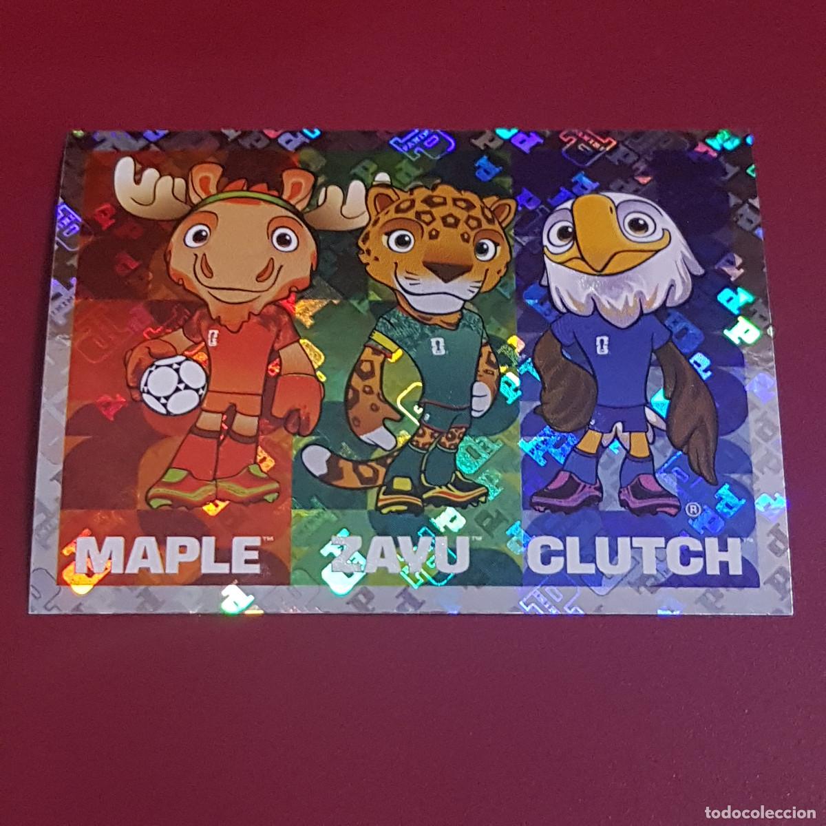 Cromos de f&uacute;tbol: PANINI - MUNDIAL FIFA WORLD CUP 2026 - 26 - MASCOTAS MAPLE ZAVU CLUTCH - FWC 3 - NUNCA PEGADO