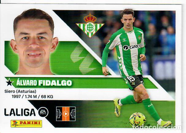 Cromos de f&uacute;tbol: CROMO PANINI LIGA 26 27 - N&ordm; 12 - FIDALGO - BETIS