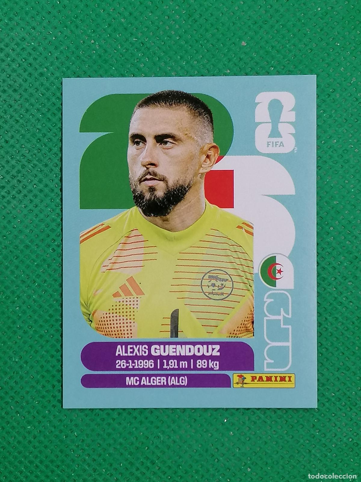 Figurine di Calcio: ALG 2 ALG2 ALEXIS GUENDOUZ ARGELIA ⚽ PANINI FIFA MUNDIAL WORLD CUP 26 2026 STICKER ⚽