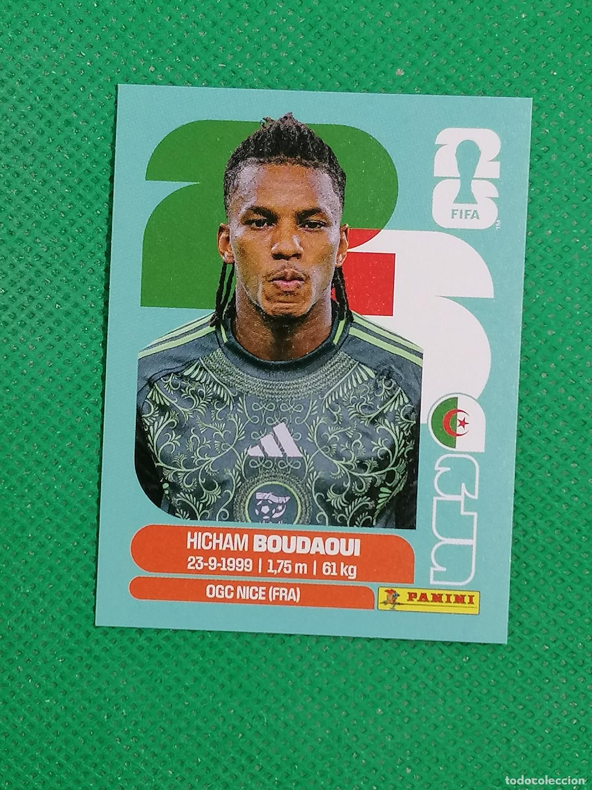 Figurine di Calcio: ALG 10 ALG10 HICHAM BOUDAOUI ARGELIA ⚽ PANINI FIFA MUNDIAL WORLD CUP 26 2026 STICKER ⚽