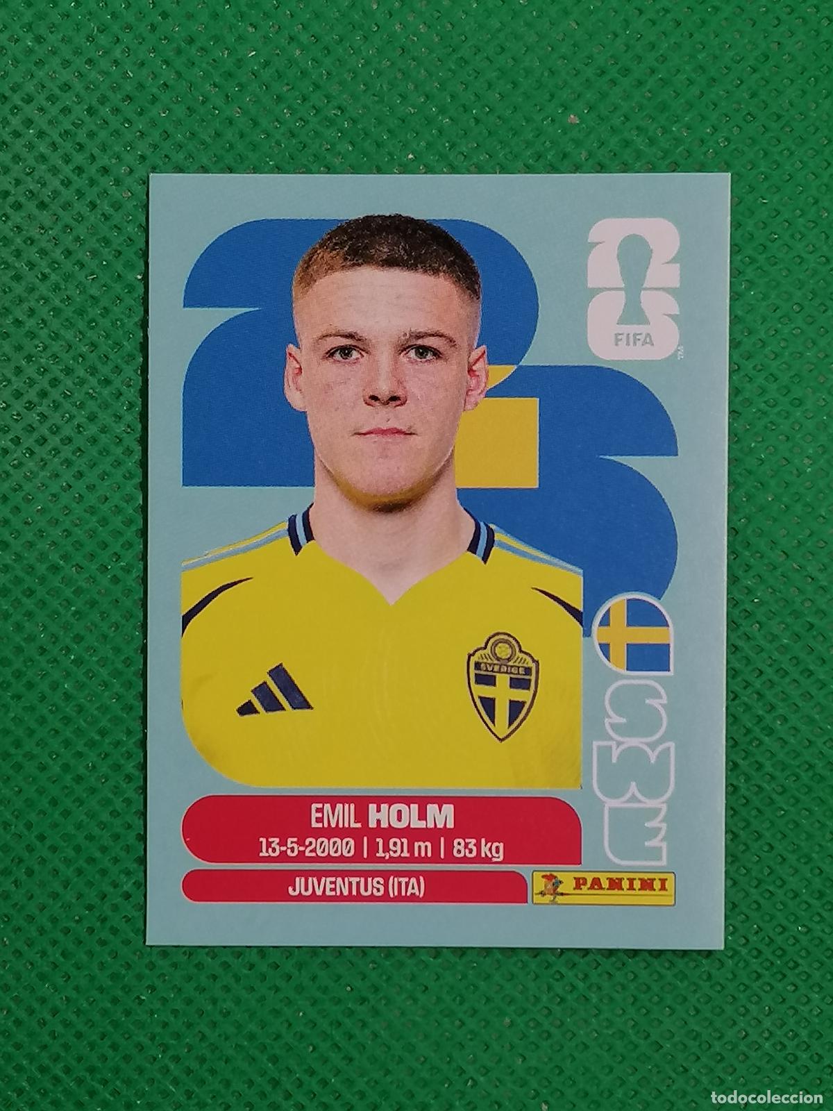 Figurine di Calcio: SWE 5 SWE5 EMIL HOLM SUECIA ⚽ PANINI FIFA MUNDIAL WORLD CUP 26 2026 STICKER ⚽