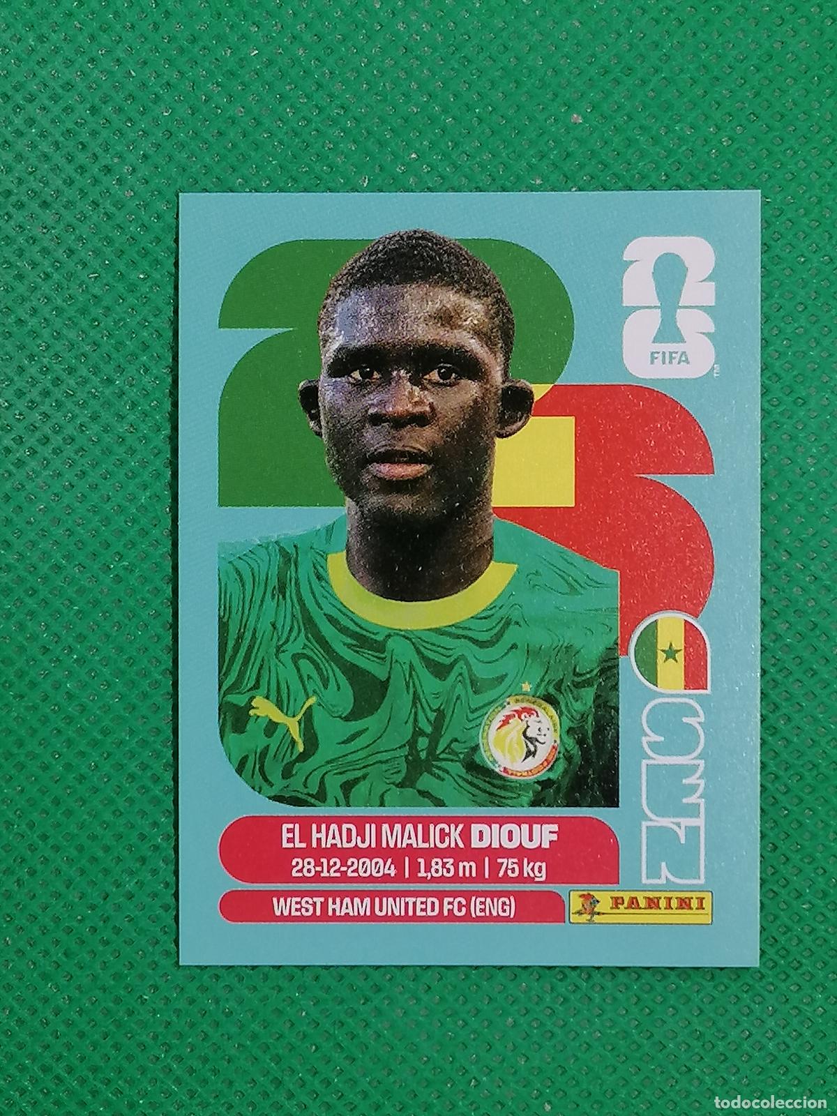 Figurine di Calcio: SEN 7 SEN7 EL HADJI MALICK DIOUF SENEGAL ⚽ PANINI FIFA MUNDIAL WORLD CUP 26 2026 STICKER ⚽