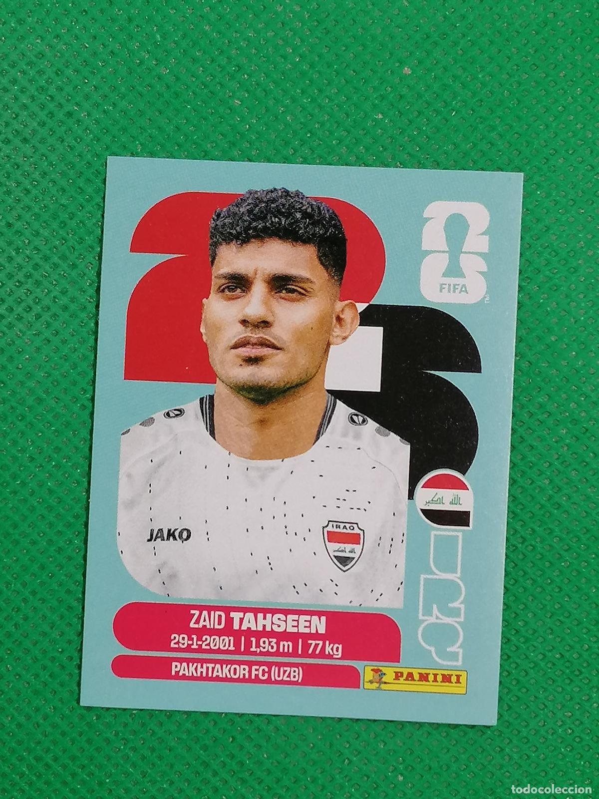 Figurine di Calcio: IRQ 7 IRQ7 ZAID TAHSEEN IRAQ ⚽ PANINI FIFA MUNDIAL WORLD CUP 26 2026 STICKER ⚽