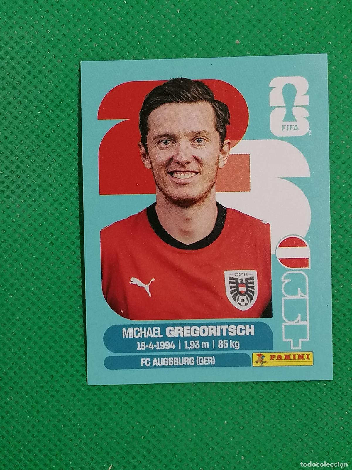 Figurine di Calcio: AUT 19 AUT19 MICHAEL GREGORITSCH AUSTRIA ⚽ PANINI FIFA MUNDIAL WORLD CUP 26 2026 STICKER ⚽